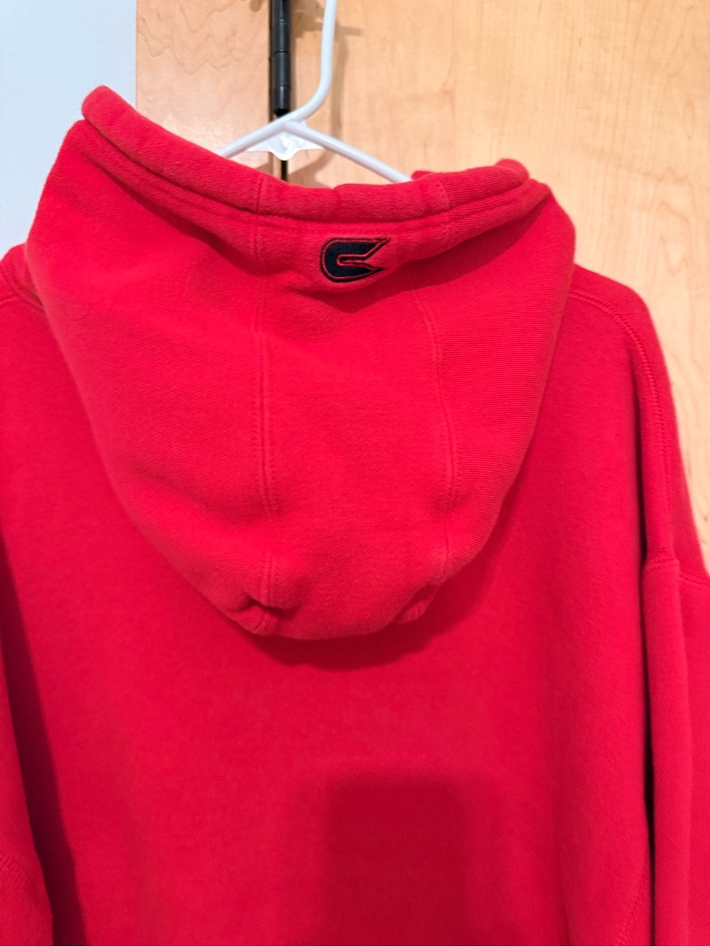 SCSU Red Hooded Pullover Sweatshirt - Picture 6 of 7